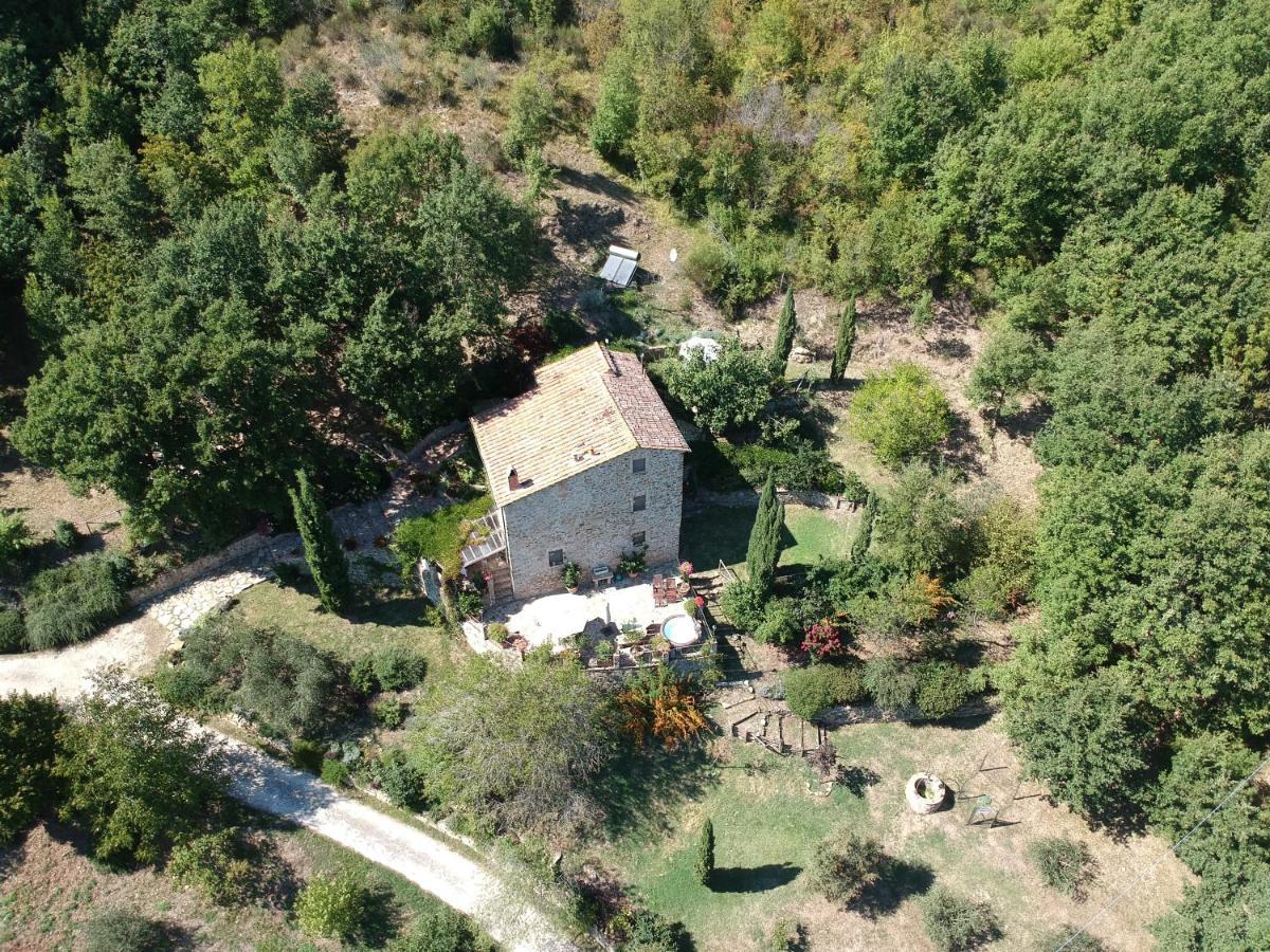Podere Piandicava Castelnuovo di Val di Cecina Luaran gambar