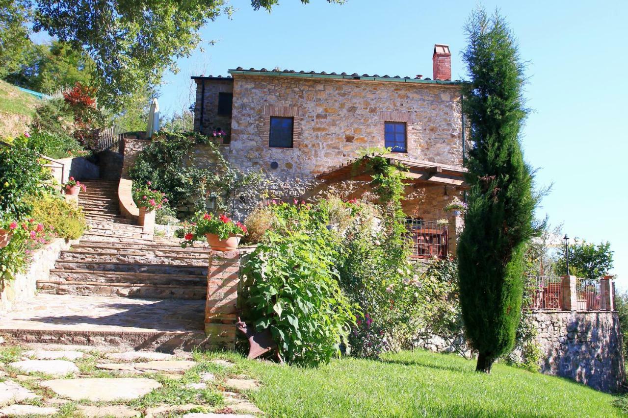 Podere Piandicava Castelnuovo di Val di Cecina Luaran gambar